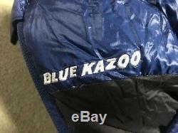 The North Face Blue Kazoo 15° 650 Goose Down Sleeping Bag Camping Hammock