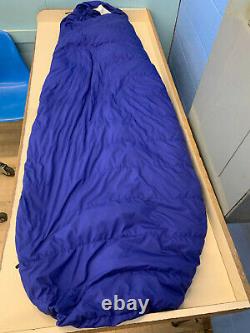The North Face Blue Kazoo Goose Down Fill Sleeping Bag, Regular 80x 30