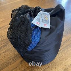 The North Face Blue Kazoo Goose Down Mummy Style Sleeping Bag Regular Left Hand