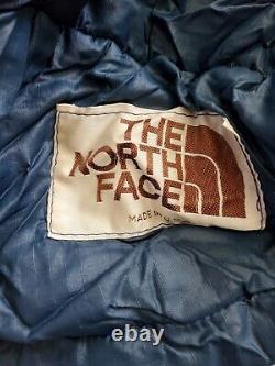 The North Face Brown Label Vintage Down 7ft Blue Mummy Sleeping Bag