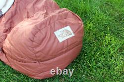 The North Face Brown Label Vintage Goose Down Expedition Sleeping Bag with Sack