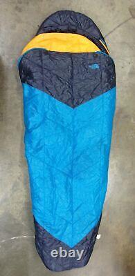 The North Face Camping Sleeping Bag, Hyper Blue/Yellow, Long GENTLY USED1