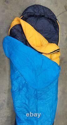 The North Face Camping Sleeping Bag, Hyper Blue/Yellow, Long GENTLY USED1
