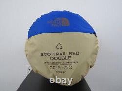 The North Face Eco Trail Double 2 Person 20F / -7C Sleeping Bag Regular RH Blue