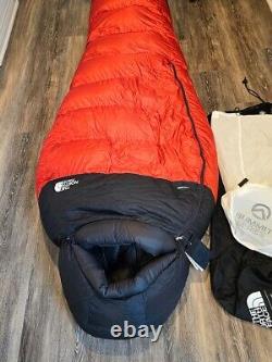 The North Face Fiery Red Inferno -20F -29C 800 Pro Down Sleeping Bag-Regular