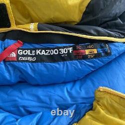 The North Face Gold Kazoo Sleeping Bag. Brand New Unused