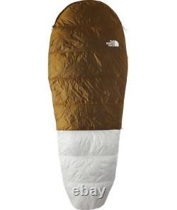 The North Face Gold Kazoo Sleeping Bag, Citrine YellowithTin Grey, Regular, Right