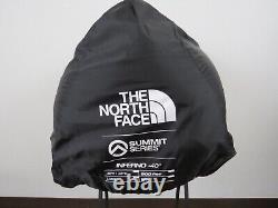 The North Face Inferno -40F / -40C LONG 800 Pro Down Sleeping Bag Brushfire