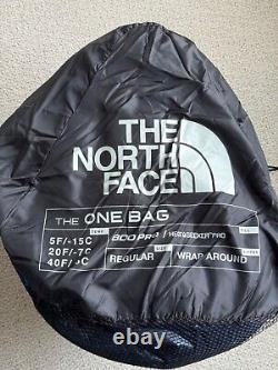 The North Face One Bag 800-Down Multi Layer 5F/-15C Sleeping Bag Reg Blue $350