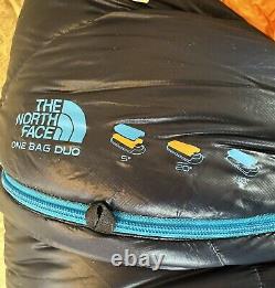 The North Face One Bag Sleeping Bag Duo Double Down 700 Pro $500 3 in 1 Modular