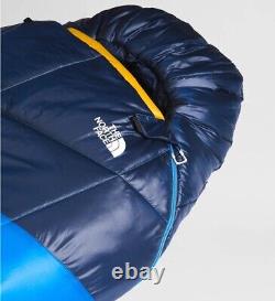 The North Face One Bag Sleeping Bag Regular Hyper Blue Radiant Yellow MSRP $300