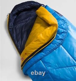 The North Face One Bag Sleeping Bag Regular Hyper Blue Radiant Yellow MSRP $300