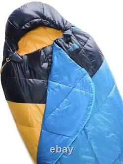 The North Face One Bag Sleeping Bag Regular Hyper Blue Radiant Yellow MSRP $300