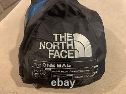 The North Face One Bag Sleeping Bag Regular Hyper Blue Radiant Yellow MSRP $300