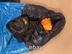 The North Face One Bag Sleeping Bag Regular Hyper Blue Radiant Yellow MSRP $300