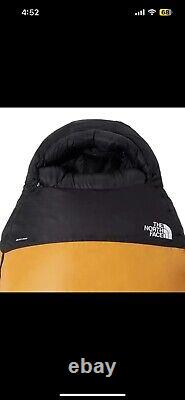 The North Face Orange Inferno -40F -40C 800 Pro Down Sleeping Bag Long New