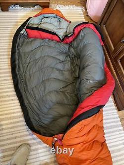 The North Face Solar Flare Endurance Minus 20F Sleeping Bag Long RH EUC