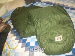 The North Face Super Light NICE! 0 Degree Sleeping Bag Goose Down Green USA
