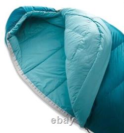 The North Face Trail Lite Down 35 Sleeping Bag Regular RH Blue Coral $240 NWT