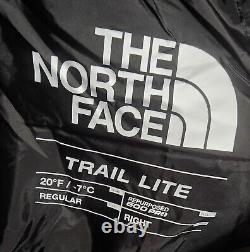 The North Face Trail Lite Down 35 Sleeping Bag Regular RH Blue Coral $240 NWT