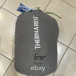 Therm-a-Rest 13158 Questar 0F/-18C Sleeping Bag Small Balsam 66 L NWT