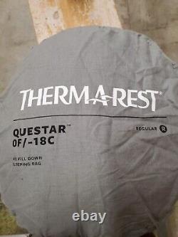 Therm-a-Rest Questar 0F/-18C Degree Sleeping Bag Size Regular