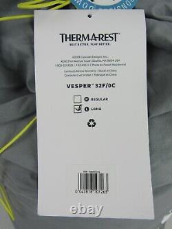 Therm-a-Rest Vesper 32 Degree Quilt-Long