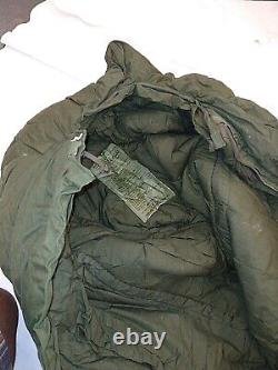 US Air Force Extreme Cold Weather Sleeping Bag Genuine US Military Used 1 Time