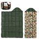Us Military Cold Winter Sleeping Bag Camping Quilt Duck Down Outdoor Leftzip 1p