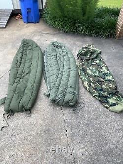 US Millitary Extreme Cold Weather Sleeping Bags/ Gortex bag