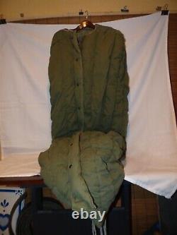 U. S Military Army Extreme Cold Weather Sleeping Bag DOWN FILLED 74 x 28