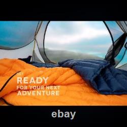 Ultralight Backpacking 32-50F Down Sleeping Bag 27oz Ultra Compact 650 Fi