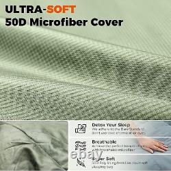 Ultralight Down Sleeping Bag 650 FP Compact Cold Weather 3-4 Season Sleepi