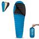 Ultralight Down Sleeping Bag For Adults 44-62 Degree F With 600 Fill Power, C