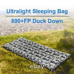 Ultralight Sleeping Bag 800+ Fill Power Duck Down Sleeping Bag for Camping Hikin