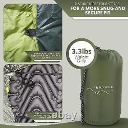 Ultralight Sleeping Bag Top Quilt 850 Down Ultralight Backpacking Camping B