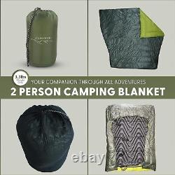 Ultralight Sleeping Bag Top Quilt 850 Down Ultralight Backpacking Camping B