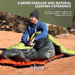 Ultralight Sleeping Bag Top Quilt 850 Down Ultralight Backpacking Camping B