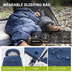 Ultralight Sleeping Bag for Backp. Down Sleeping Bags for Adults 650/700 FP