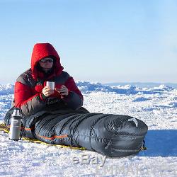Ultralight Warm 4 Season Mummy Sleeping Bag Max -4F for Outdoor Climbing Camping