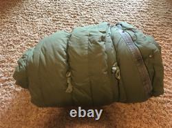 Us Military Extreme Cold Weather Sleeping Bag Down Polyester Fill Old Stock