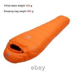 Very Warm Goose Down Filled Mummy Style Sleeping Bag Fit for Winter Thermal