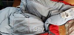 Vintag The North Face Brown Label Goose Down Zip Mummy Sleeping Bag Ruck Sack