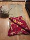 Vintage Coleman Canvas Red Deer And Buck Sleeping Bag Lot Of 2 Rare