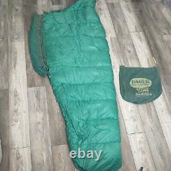 Vintage Eddie Bauer Blizzard Conditions Sleeping Bag With Original Bag