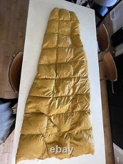 Vintage Eddie Bauer Goose Down Premium Mummy Sleeping Bag 32x90 XL