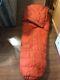 Vintage Gerry Down Filled Mommy Style Sleeping Bag With Stuff Bag