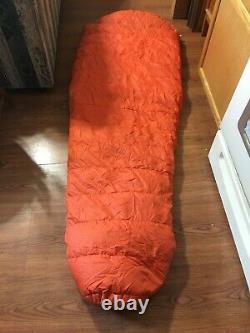 Vintage GERRY Down Filled Mommy Style Sleeping Bag with Stuff Bag