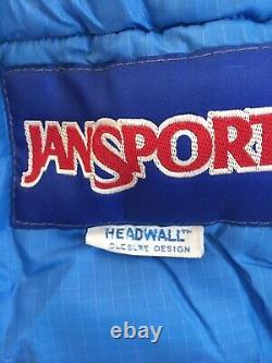 Vintage Jansport with Head wall Closure Down Sleeping Bag 32X85