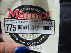 Vintage Marmot Coolair Gossamer Zero Degree 775 Goose Down Fill Sleeping Bag